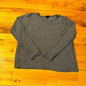 J.Jill Crew Neck Long Sleeved Knit Top